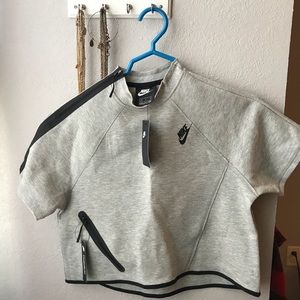 Nike cropped sweatshirt